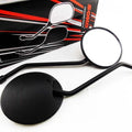 Honda NX400 Falcon 99-09 Black Round Soko Rear View Mirrors