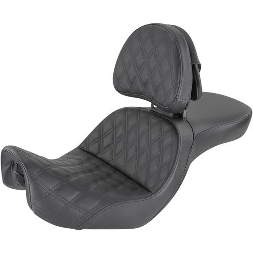 Saddlemen Explorer Seat - Backrest - Fxd (Black) 806-04-030LS