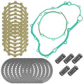 Clutch Friction Steel Plates Springs Gasket Kit for Yamaha YZ250F 2008-2013