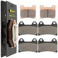 Front And Rear Brake Pads for Yamaha XJr1200 XJr1200R 1995 1996