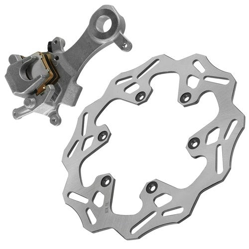 Caltric Rear Brake Caliper w/ Brake Rotor for Yamaha YZ450F 2009 2010 2011-2017