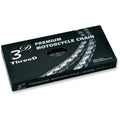 EK 3D ThreeD 525 Z Super Sport Sealed QX2-Ring Chain (Black/Gold) 120 Links