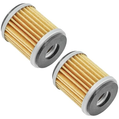 2 Pack Oil Filter for Yamaha YZ250F YZ250Fb YZFR125 YZ250 WR450F XT250 2003-2014