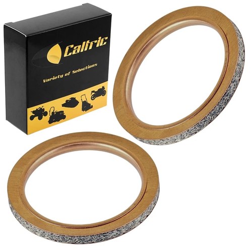 2 Exhaust Muffler Pipe Gaskets for Suzuki Gs250T 1980 1981 / Gs300L 1982 83 85