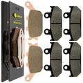 Front And Rear Brake Pads for Honda CBR600 1991 1992 1993 1994