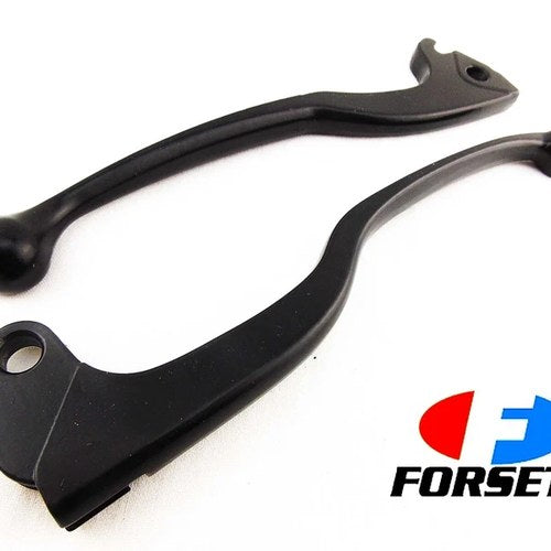 Yamaha YBR125 05-15 Black Front Brake & Clutch Lever Set Pair