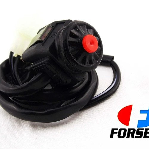 Kawasaki Style Kill Switch Cut Off Stop Button Assembly