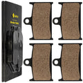 Caltric Front Brake Pads for Triumph T2020245 T2020246 Front Brake Pads