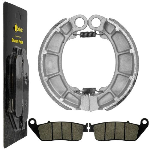 Front Brake Pads & Rear Shoes for Honda VT600Cd VT600Cd2 Shadow 600 Vlx Deluxe