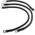 All Balls Battery Cable Kit - Black, 1 each 9", 2 each 16" | 79-3006-1