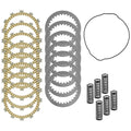 Clutch Friction Steel Plates with Springs O-Ring Kit for Yamaha YZ450F 2014-2017
