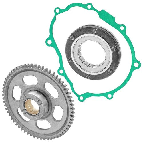Starter Clutch One Way Bearing Idler Gear Gasket For Yamaha WR450F WR450 F 04-06