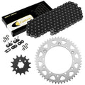 Black O-Ring Drive Chain & Sprockets Kit for Yamaha IT250 YZ250 YZ465 YZ490