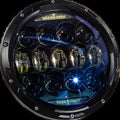 Harddrive Led Headlight 7" 130W White Angel Eyes | 820-0361