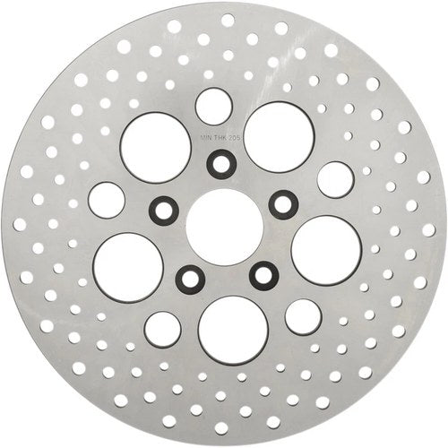 Drag Specialties Rear Drilled Brake Rotor - 11.5" | 06-181AS