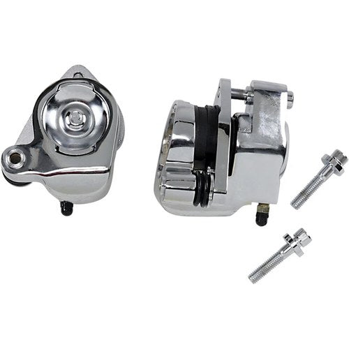 Drag Specialties Front Brake Caliper - Chrome - Dual Kit | 148120-BX-LB2