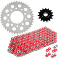 Red Drive Chain & Sprockets Kit fits Honda CB500 1994 1995 1996 1997 1998-2003