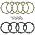 Clutch Friction Steel Plates Kit for Yamaha TT-R125 TTR125 L E LE 2000 - 2023