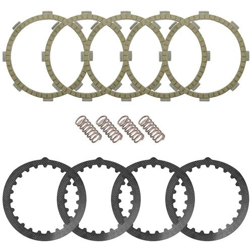 Clutch Friction Steel Plates Kit for Yamaha TT-R125 TTR125 L E LE 2000 - 2023