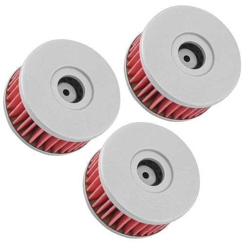 for Suzuki Vl250Lc Vl-250Lc Intruder 250 2000-2004 Oil Filter 3-Pack