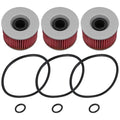 3 Pack Oil Filter for Triumph Daytona Super III900 1000 1200 1991-1997