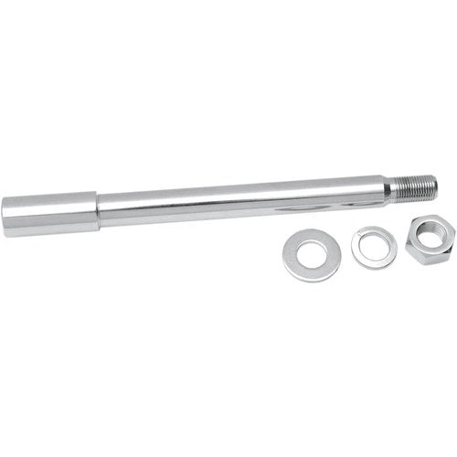 Drag Specialties Chrome Axle Kit - Front - 84-87 | 16-0265-BC
