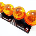 Kawasaki KZ400 74-79 Jbs Left Right Turn Signal Indicator Blinker Assy Set 4