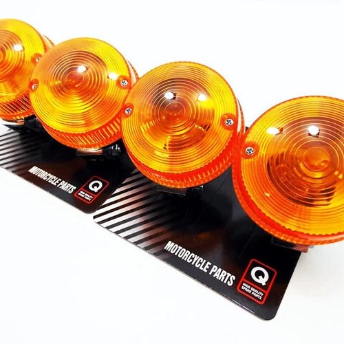 Kawasaki KZ900A 76-77 Jbs Left Right Turn Signal Indicator Blinker Assy Set 4