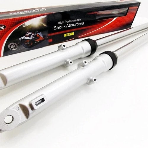 Honda XR80 Jbs 670mm Silver Front Fork Leg Set LH RH Suspension Shocks