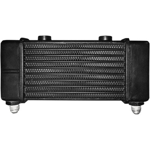 Jagg Oil Coolers Universal Oil Cooler - 10-Row - 2 Bosses | 3140