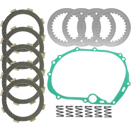 Clutch Friction w/ Steel Plates Springs Gasket Kit for Kawasaki KLX110 2010-24