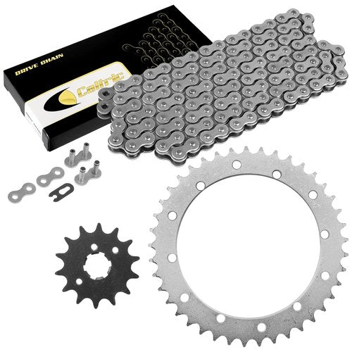 Drive Chain & Sprockets For Yamaha Banshee 350 YFZ350 1989-06 520 Pitch 104 Link