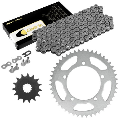 Caltric Drive Chain & Sprockets For Suzuki V-Strom 650 DL650 2007-2009 2011-2012