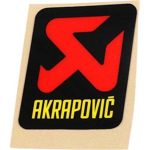 Akrapovic Replacement Sticker | P-VST4PO