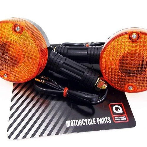 Suzuki DR250S 81-88 Jbs Rear Turn Signal Indicator Blinker Assembly x 2