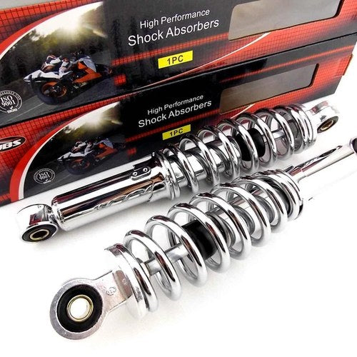 Honda Z50/R 78-13 280mm Jbs Chrome Rear Shock Absorbers Eye TO Eye +15mm