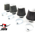 Jbs Performance 60mm HI Flow Chrome Pod AIR/FILTER Universal Cleaner Set OF 4