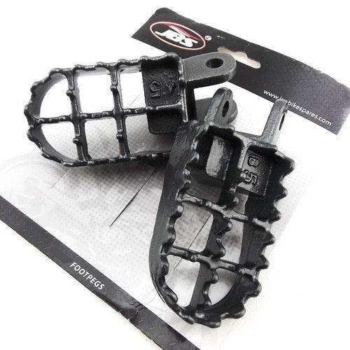 Honda XR600 88-00 Jbs Steel Foot Peg Set Left Right Pair Footpegs Rest