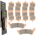 Front and Rear Sintered Brake Pads for Honda Goldwing 1800 GL1800 2018-2024