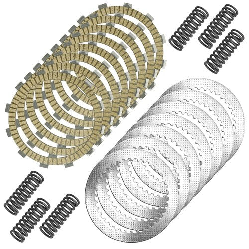 Clutch Friction & Steel Plates w/ Springs Kit for Suzuki RMX450Z 2010 2017-2019