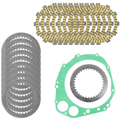 Clutch Friction w/ Steel Plates & Gasket Kit for Suzuki GSX-S1000TRQM 2022-2024