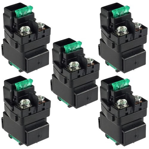 Starter Solenoid Relays for Suzuki GSX-R750 GSXR750 2000-2005 / 31800-35F00 / 5x