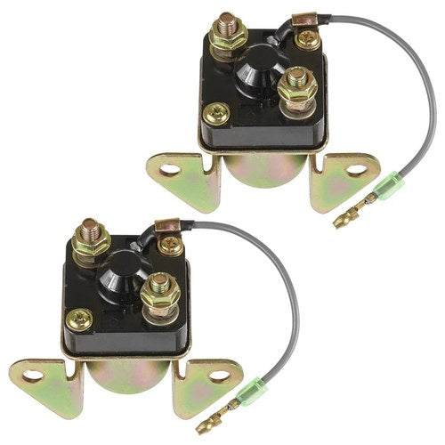 Starter Solenoid Relays for Suzuki GT185 GT550 GT750 1973-1977 / 31800-37021 /2x