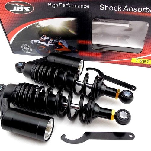 Harley Davidson 12 Inch Jbs Air Nitrogen Cell Lowering Shock Absorbers Blk