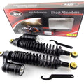 Yamaha YFM350 Warrior 87-04 400mm Jbs Front Air Nitrogen Shock Absorbers Blk