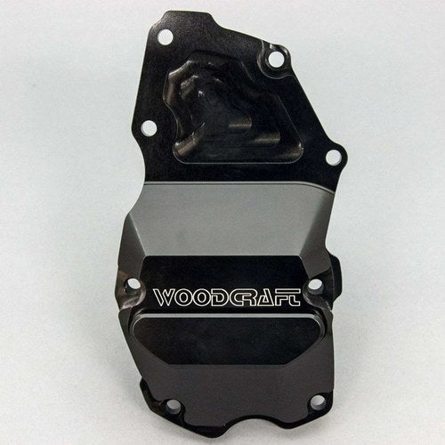 Triumph 2006-2012 Daytona 675 Woodcraft Rhs Ignition Trigger Cover - Black Plate