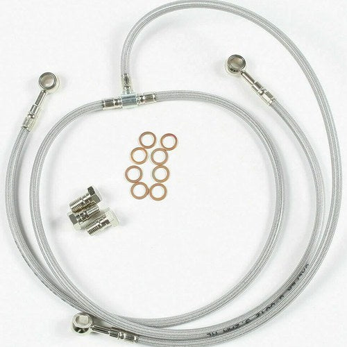 Kawasaki 2004-2008 VN 1600 Vulcan Meanstreak Gbrakes Front Brake Line Kit