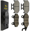 Front & Rear Brake Pads for Kawasaki KDX200 KDX200SR 1990 1991 1992 1993