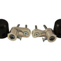 Kawasaki 2012-2016 Ninja 650R Woodcraft Racing Frame Slider Kit With Black Pucks