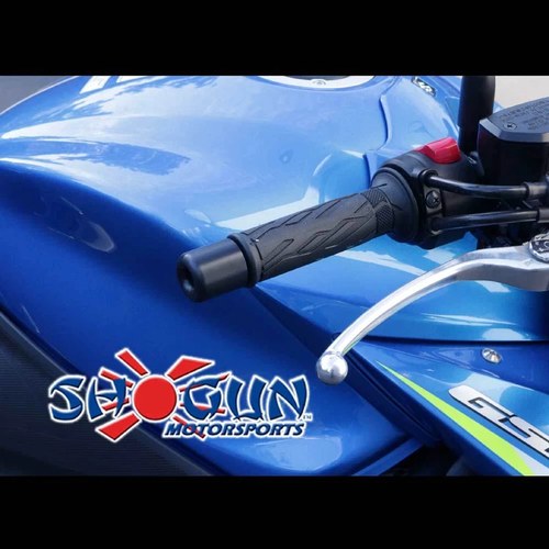 Suzuki 1996-1999 GSXR750 Shogun Bar Ends Black - Bar End GSXR-750